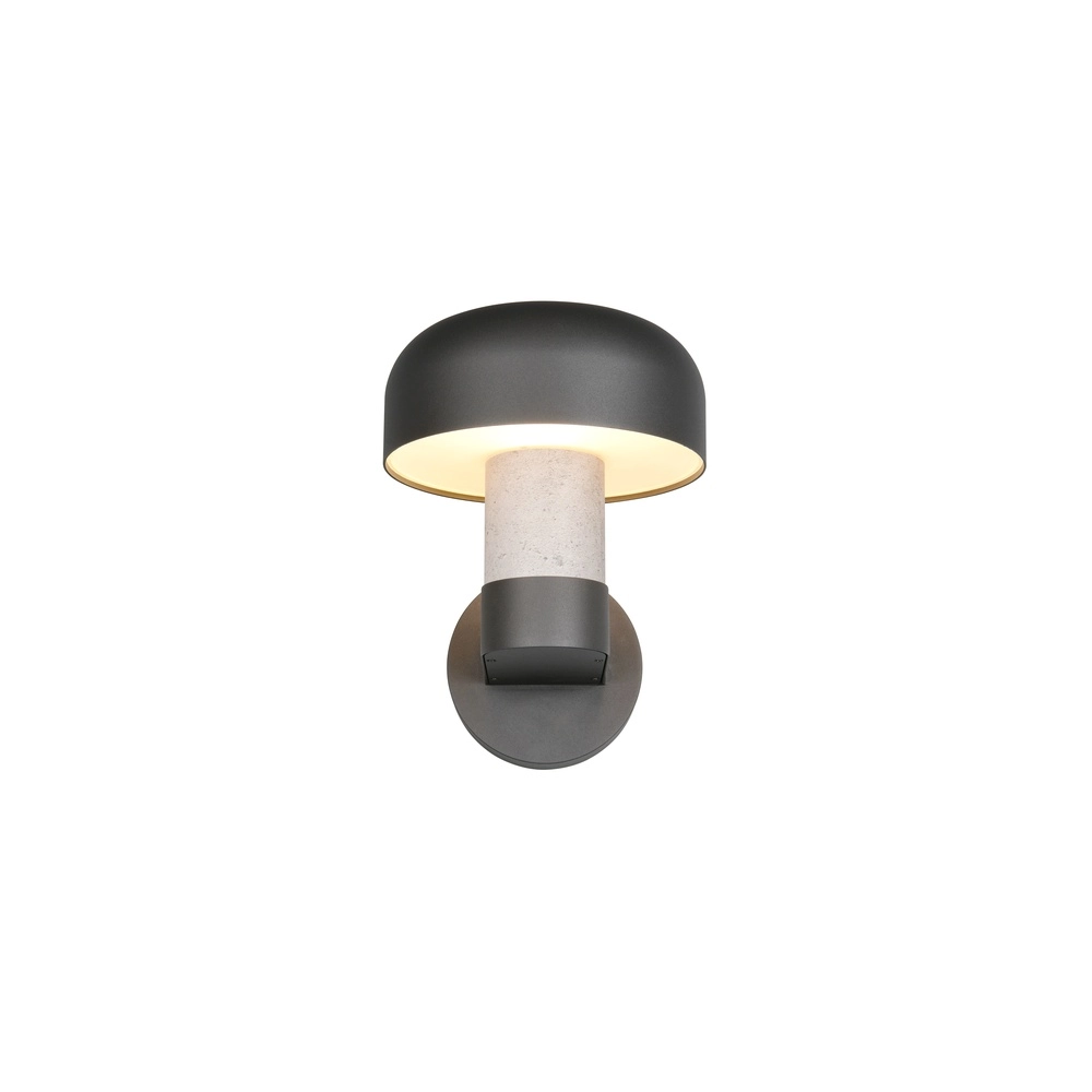 Design-Wandleuchte Fraser grau Trio 4017807650235