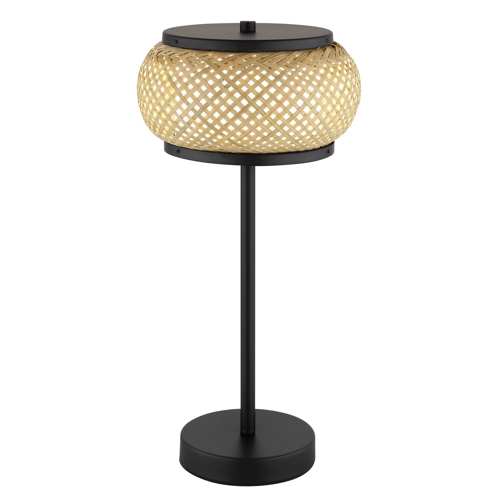 Tischlampe Bambora mit Bambus Globo 9007371572861