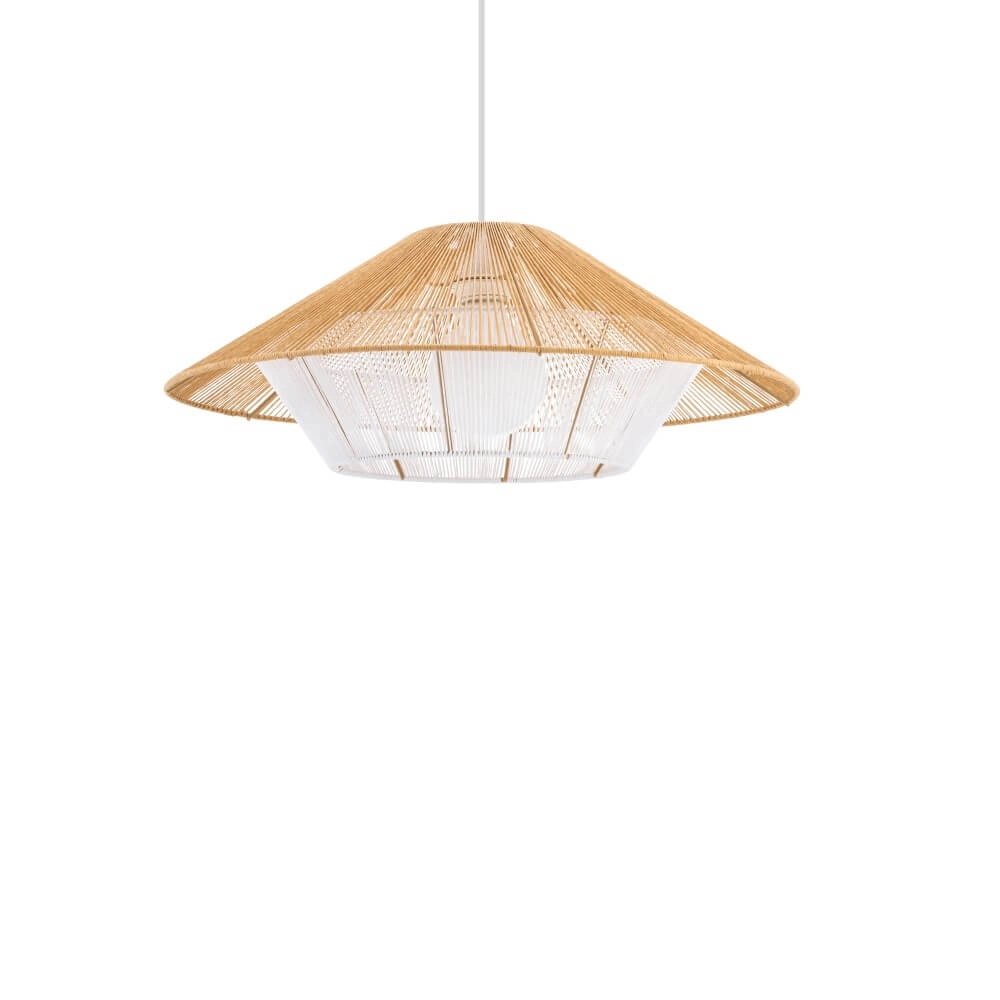 Rattan Pendelleuchte Japandi S Ø 50cm Lyora 5903139111560