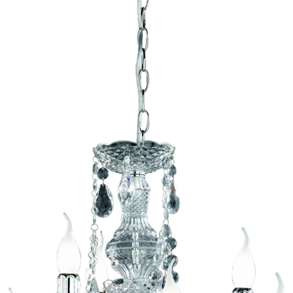 Kronleuchter Luster Crystal 61cm 9-flammig transparent Trio 4017807138474