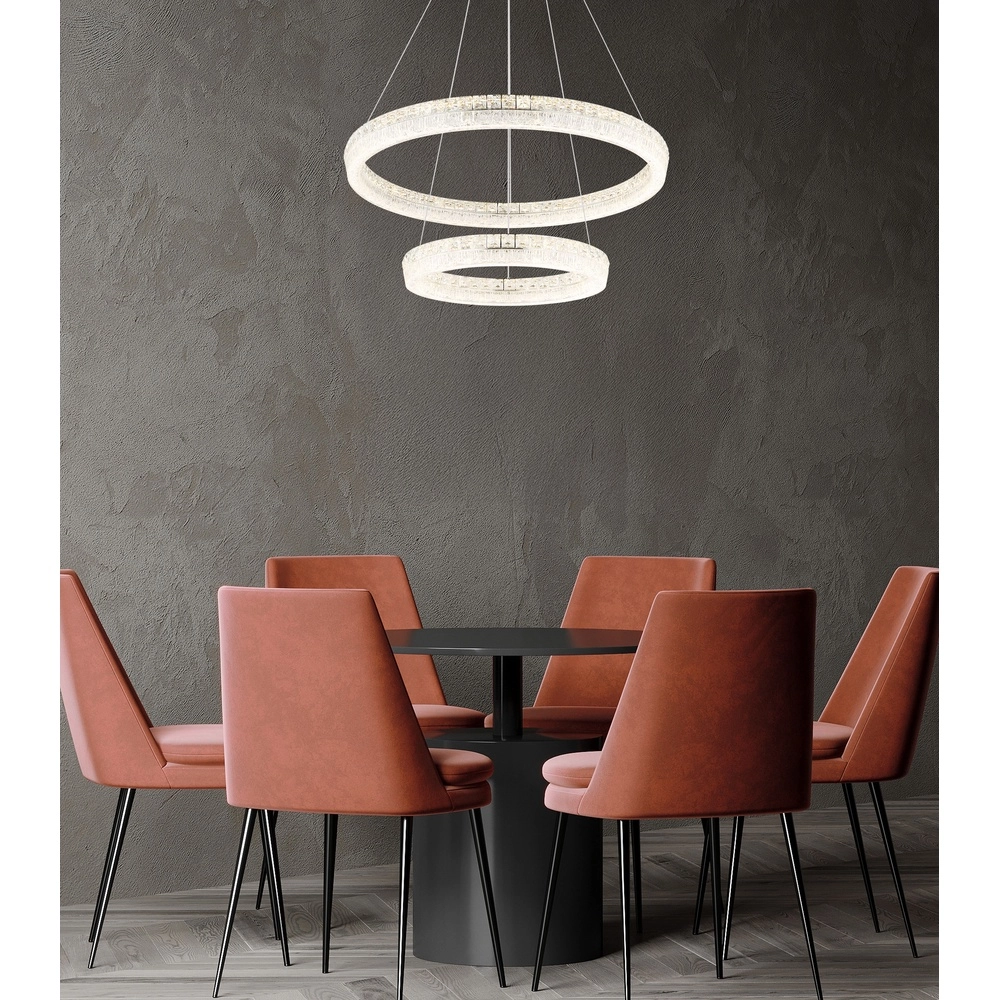 Pendellampe Laurel chrom Ø 80cm Globo 9007371569779