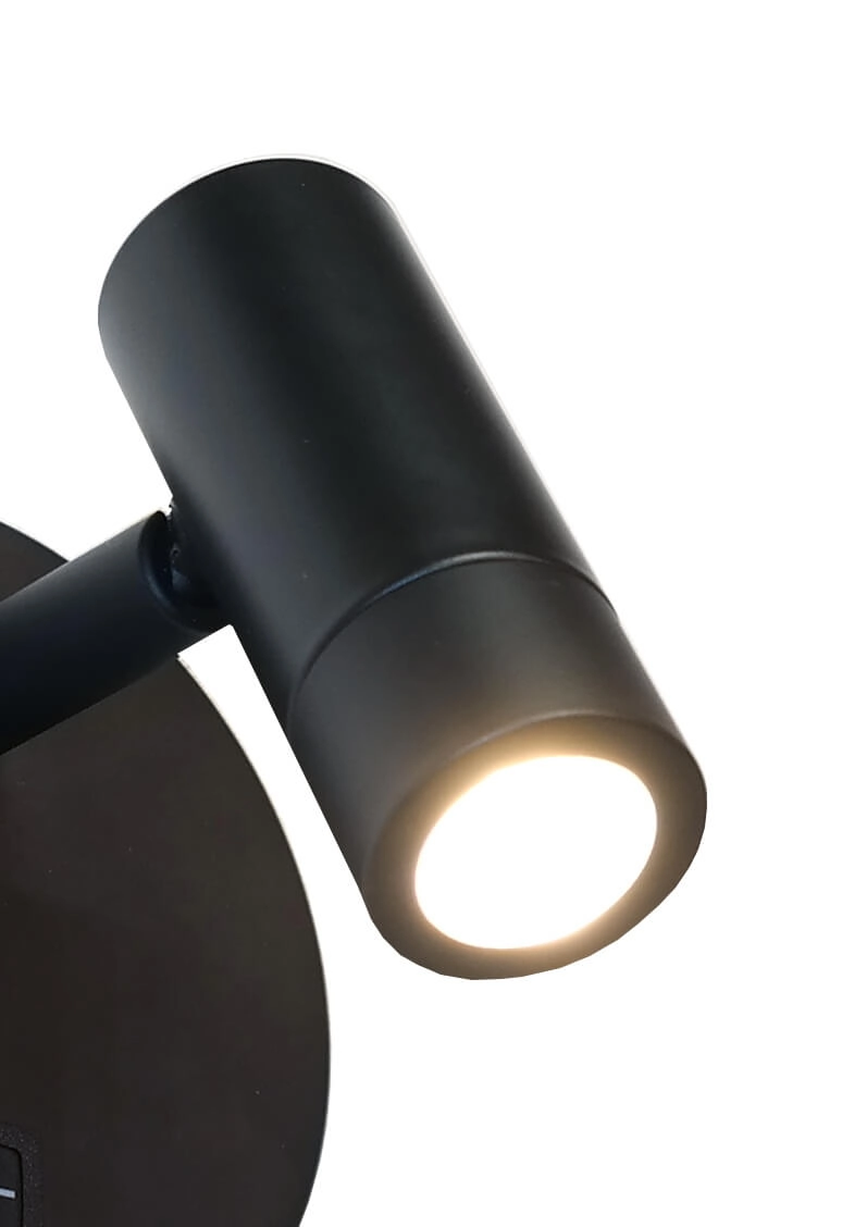 LED Wandleuchte Simply schwarz Artdelight 8719831736157
