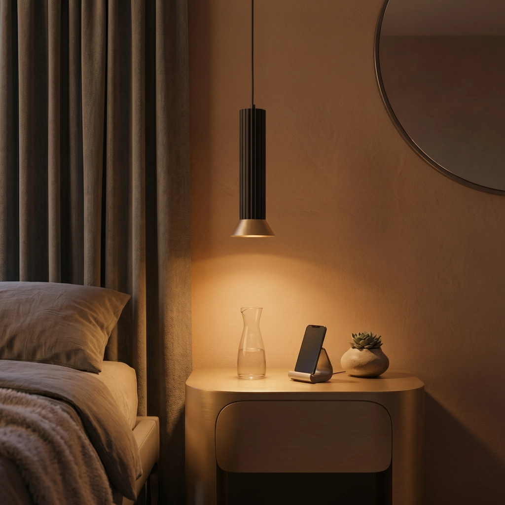 Pendelleuchte Luvia schwarz mit gold