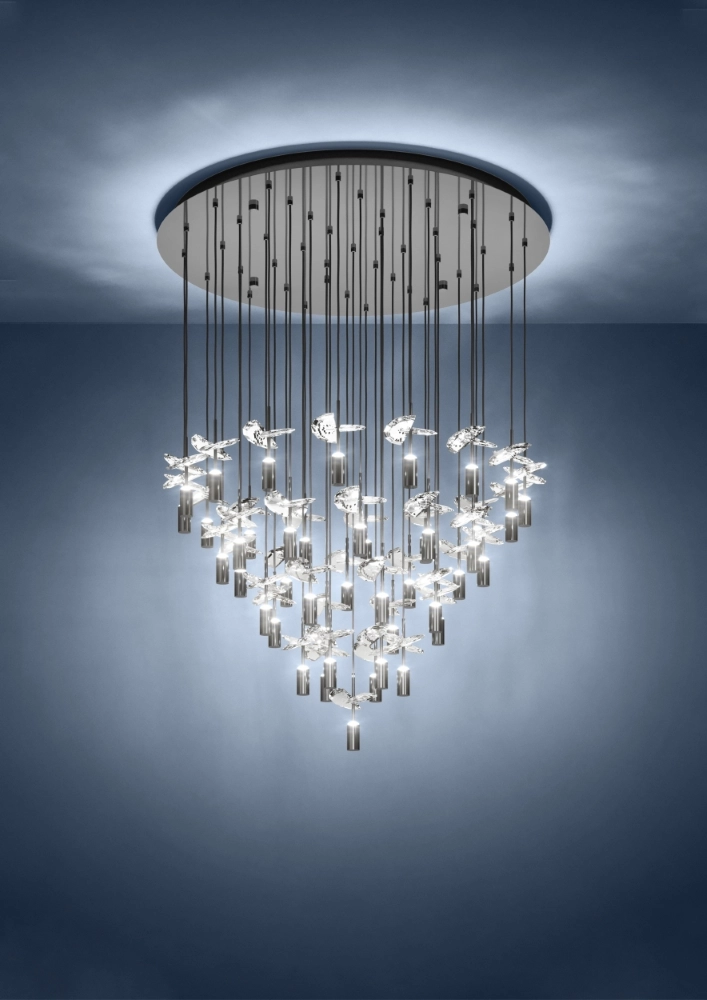 Einzigartige Pendellampe Comareira grauer 3-Schritt-CCT Stars of Light 9008606360123