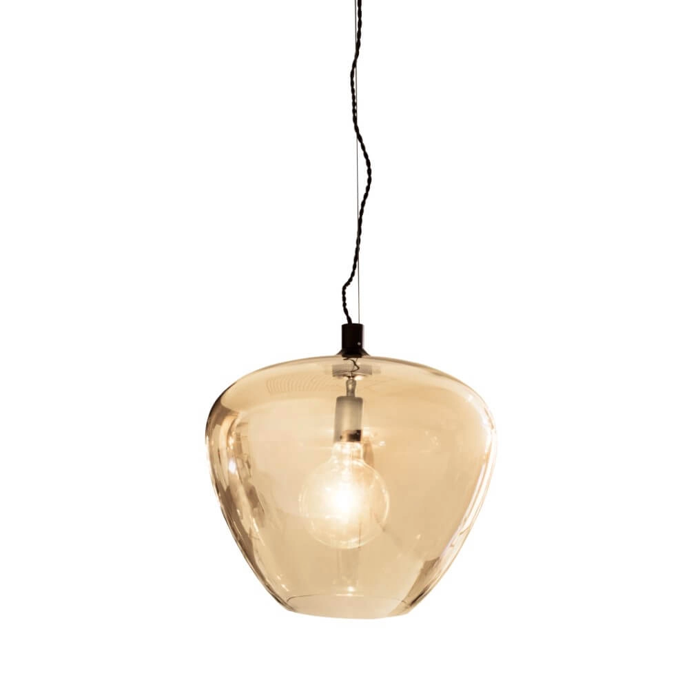 Hängelampe Bellissimo Braunglas Ø40cm By Rydéns 7391741008701