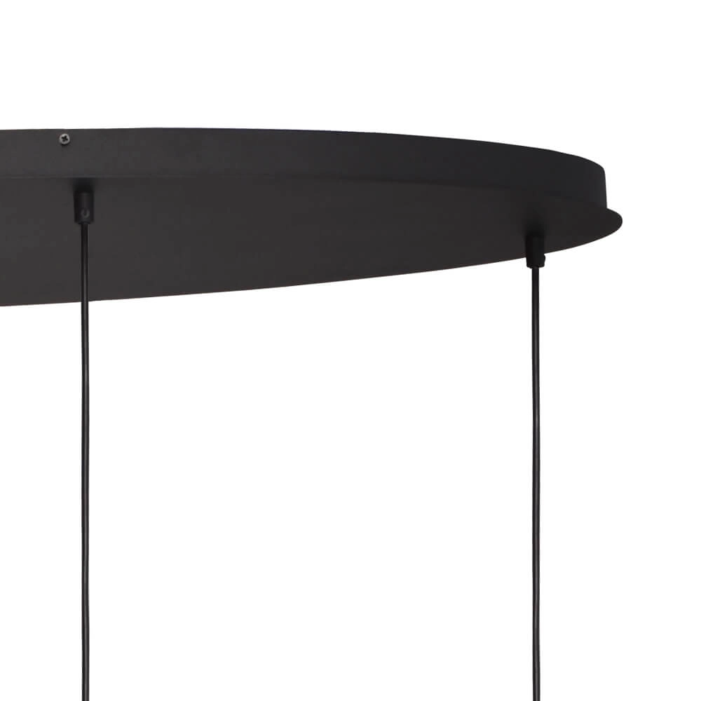Hängelampe Lava Oval 4x Goldglas Masterlight 8718121290058