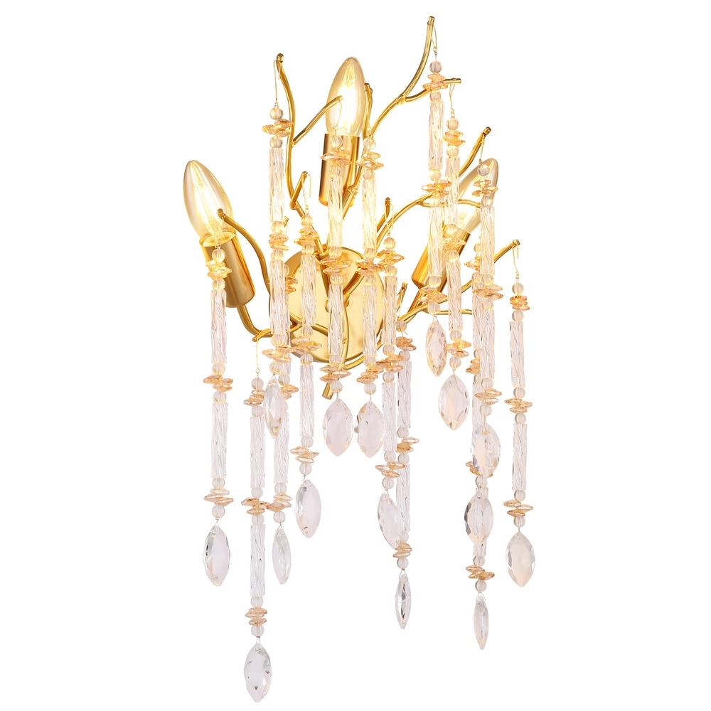 Wandlampe Gloria Gold