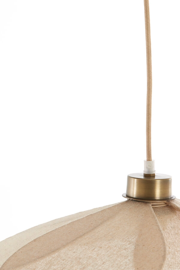 Pendelleuchte Fyano Blume creme Ø 46cm Light & Living 8717807706685