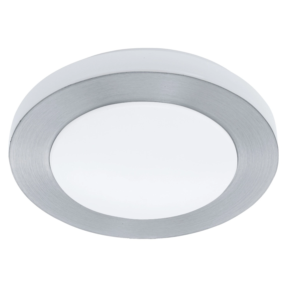 Runde Deckenlampe Led Carpi Weiß mit Metall