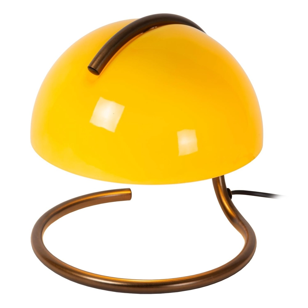 Klassische Tischlampe Cato Orange Lucide 5411212460875