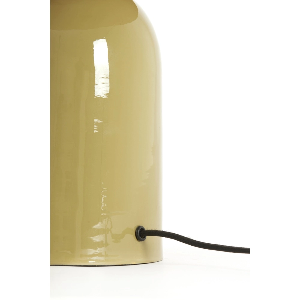 Tischlampe Todd Oval – glänzender Taupe Light & Living 8717807818920