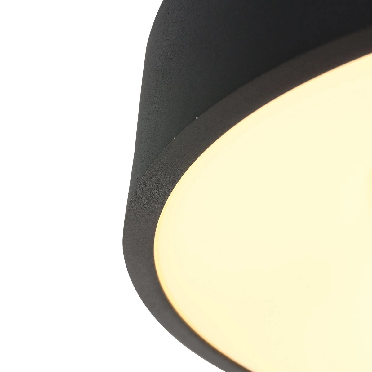 Deckenleuchte Ringlede Ø 48 cm schwarz Steinhauer 8712746131260