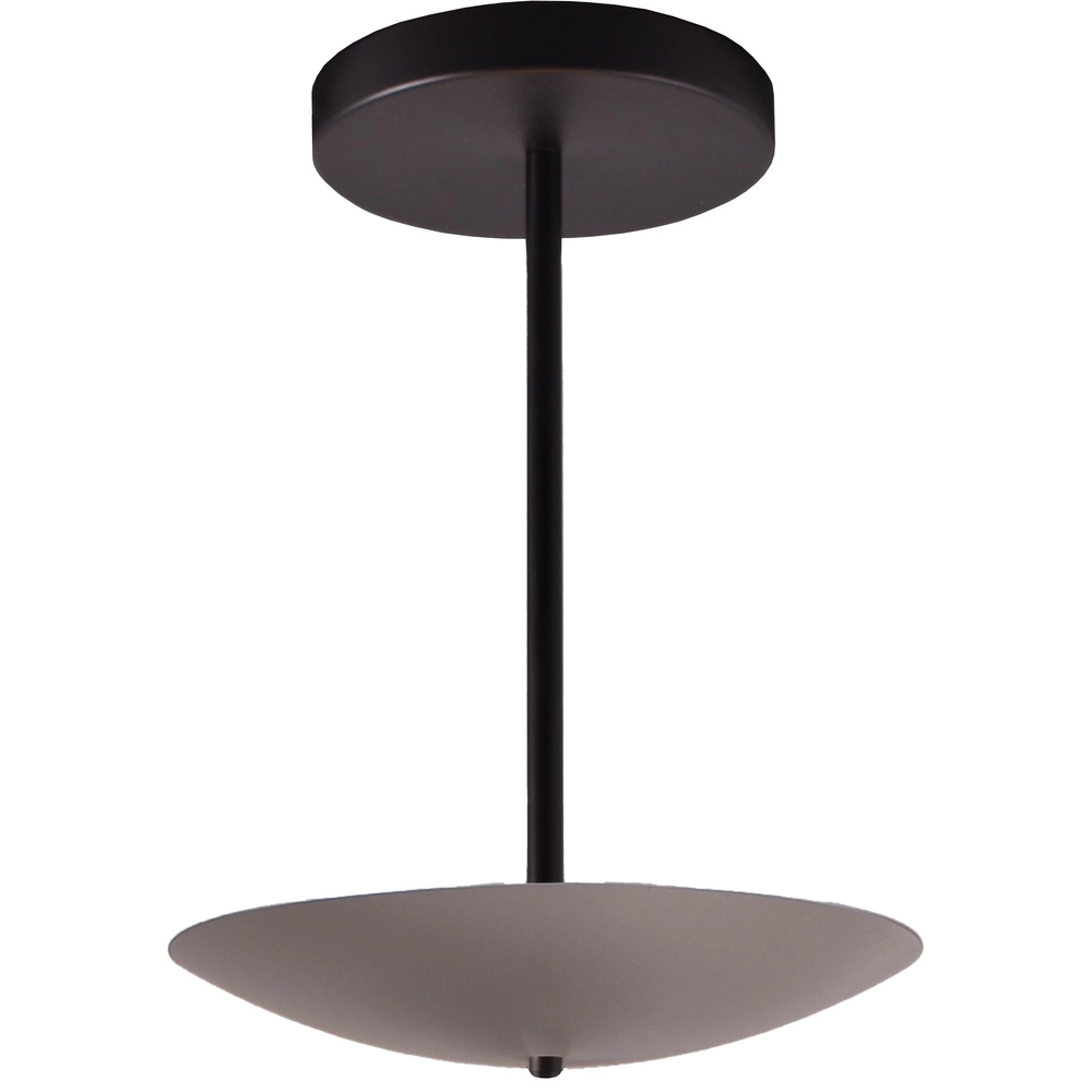 Deckenlampe Scala Ø 25 cm schwarz mit Nickel