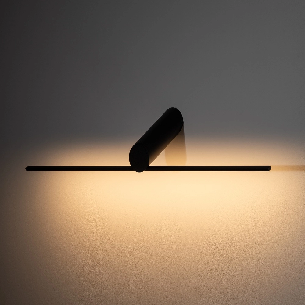 Bildlampe Slash Led Schwarz 66 cm Lyora 5903139114318