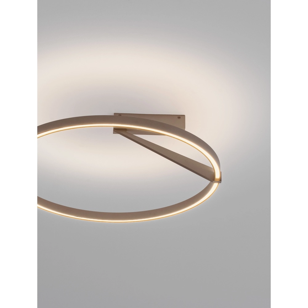 Design-Deckenleuchte Tilia mokkabraun