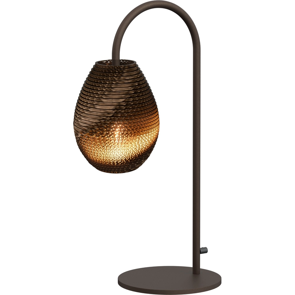 Tischlampe Carta Pineapple Think-paper-Schatten Ø 19 cm