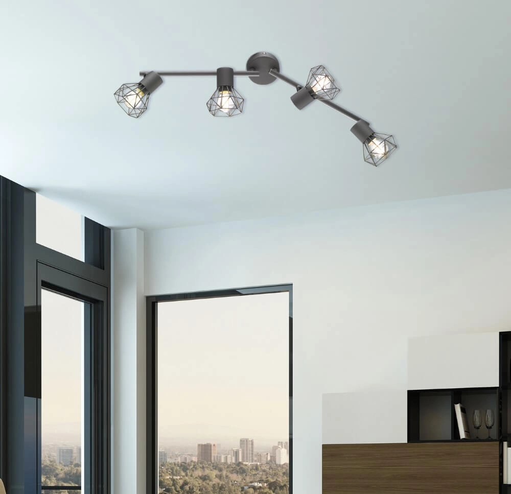 Trendiger Deckenstrahler Ran 4-Licht Fischer & Honsel 4001133222662