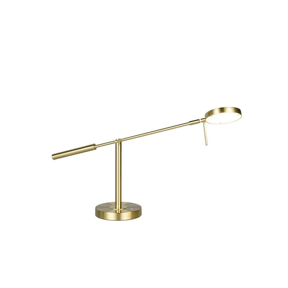 Schreibtischlampe Monza Messing Trio 4017807693294