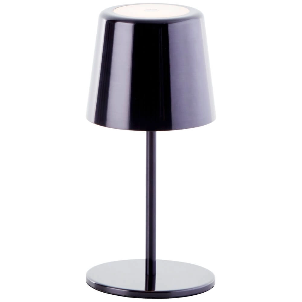Wiederaufladbare Tischlampe Xaana Schwarz Brilliant 4004353444869