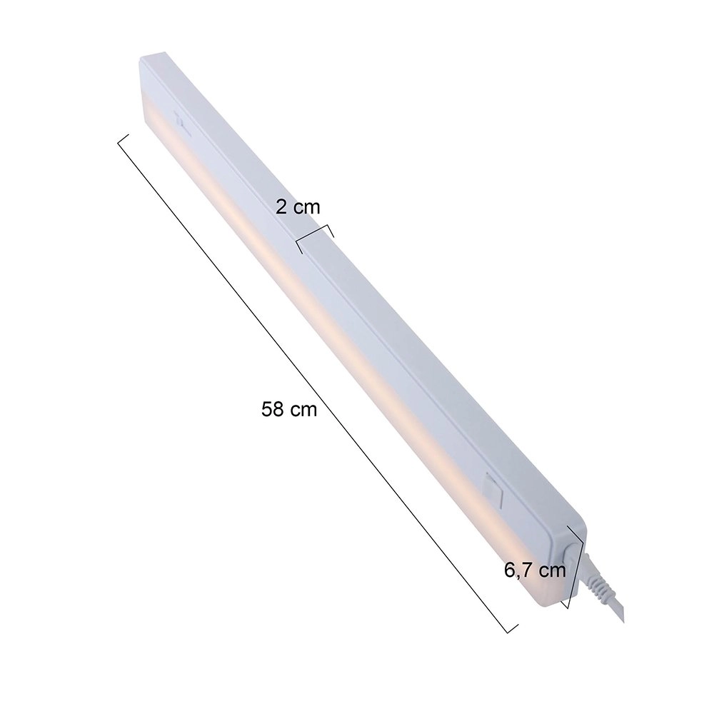 LED-Lampe Kitchie 58 cm 8,5W weiß Steinhauer 8712746114157