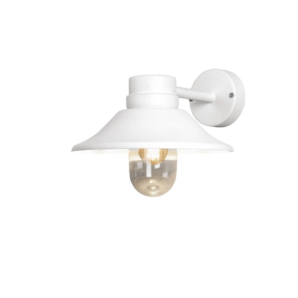 Ländliche Wandlampe Vega Weiß