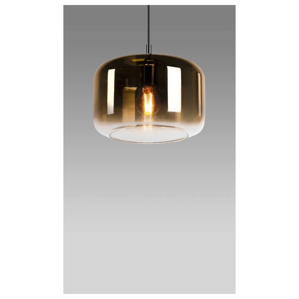 Pendelleuchte aus Glas Pantilo Goldglas - Ø28cm SLV 4024163266437