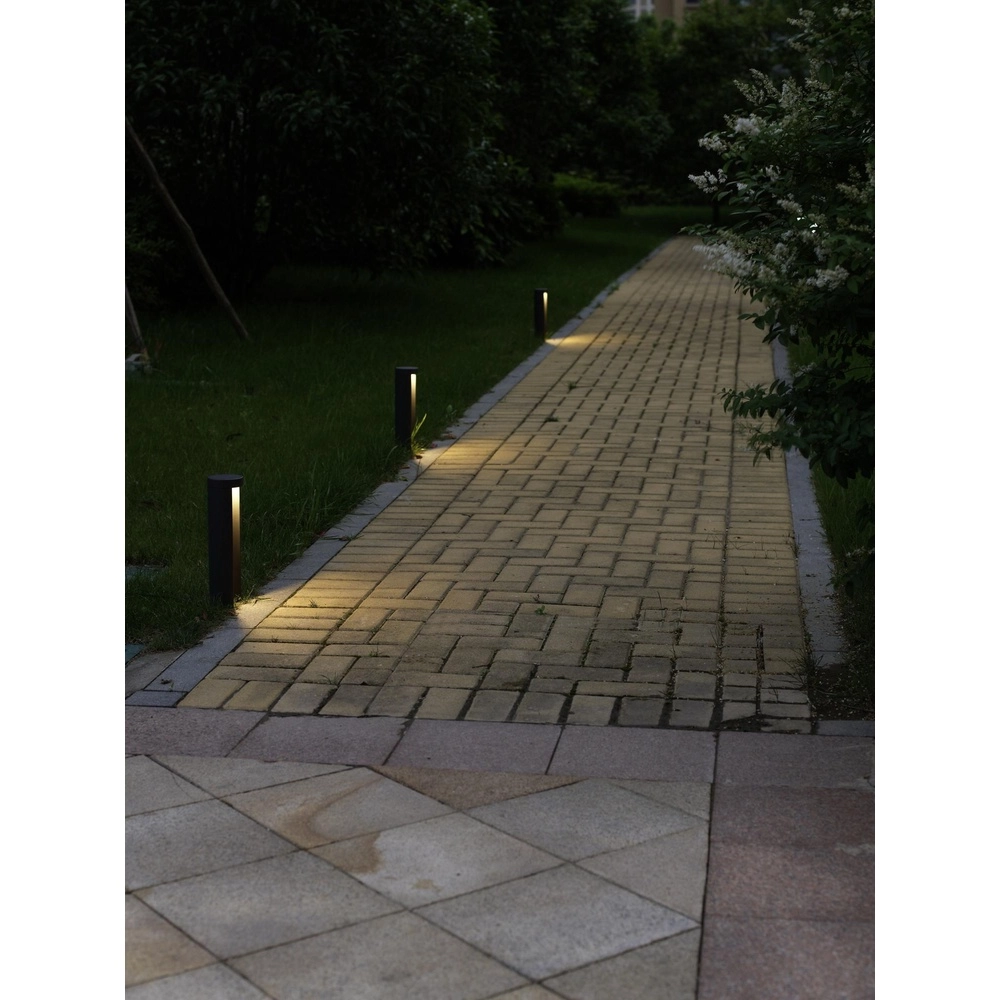 Entwurfspfadbeleuchtung Combo 25 cm schwarz Lucide 5411212271280