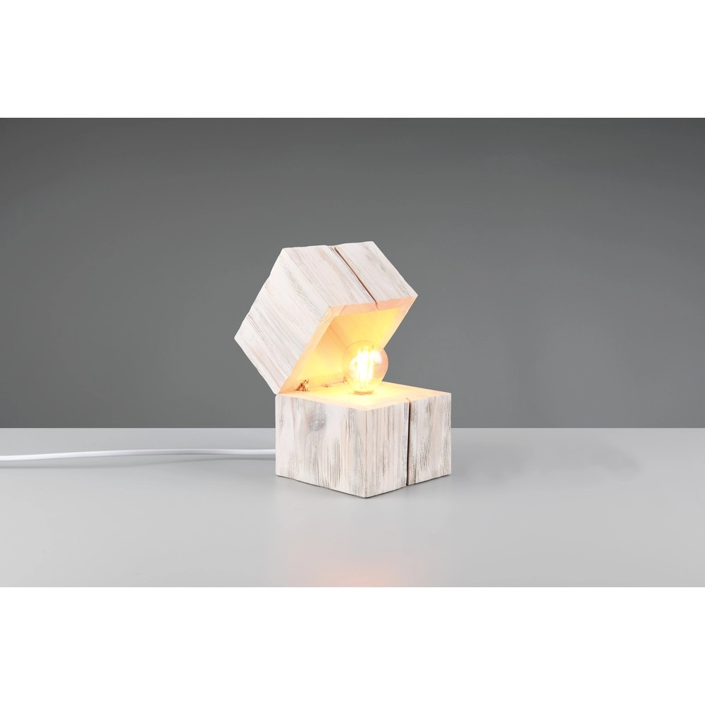 Tischlampe Treasure weiß Trio 4017807600070