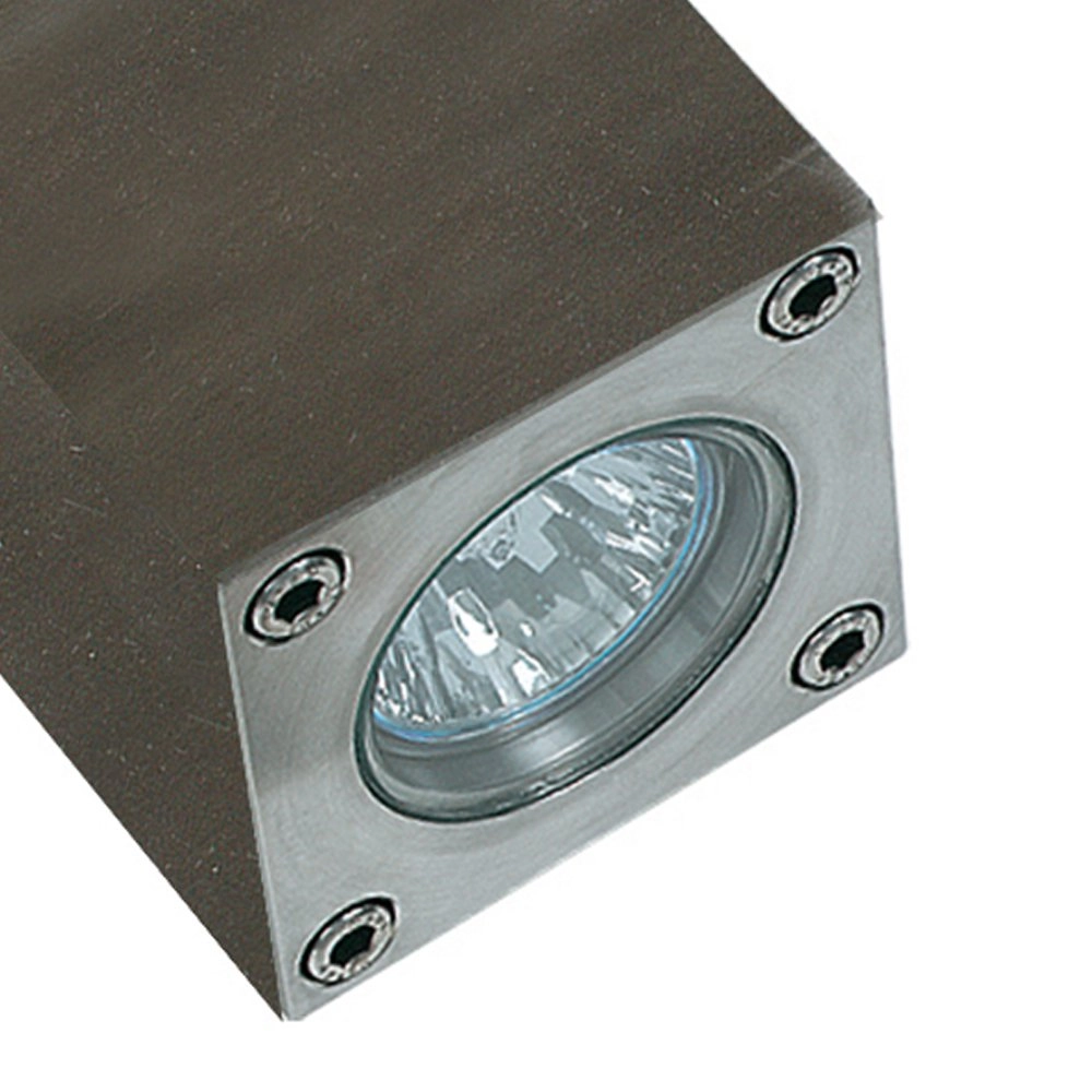 Wandstrahler Q-Bic Teak edelstahl Royal Botania