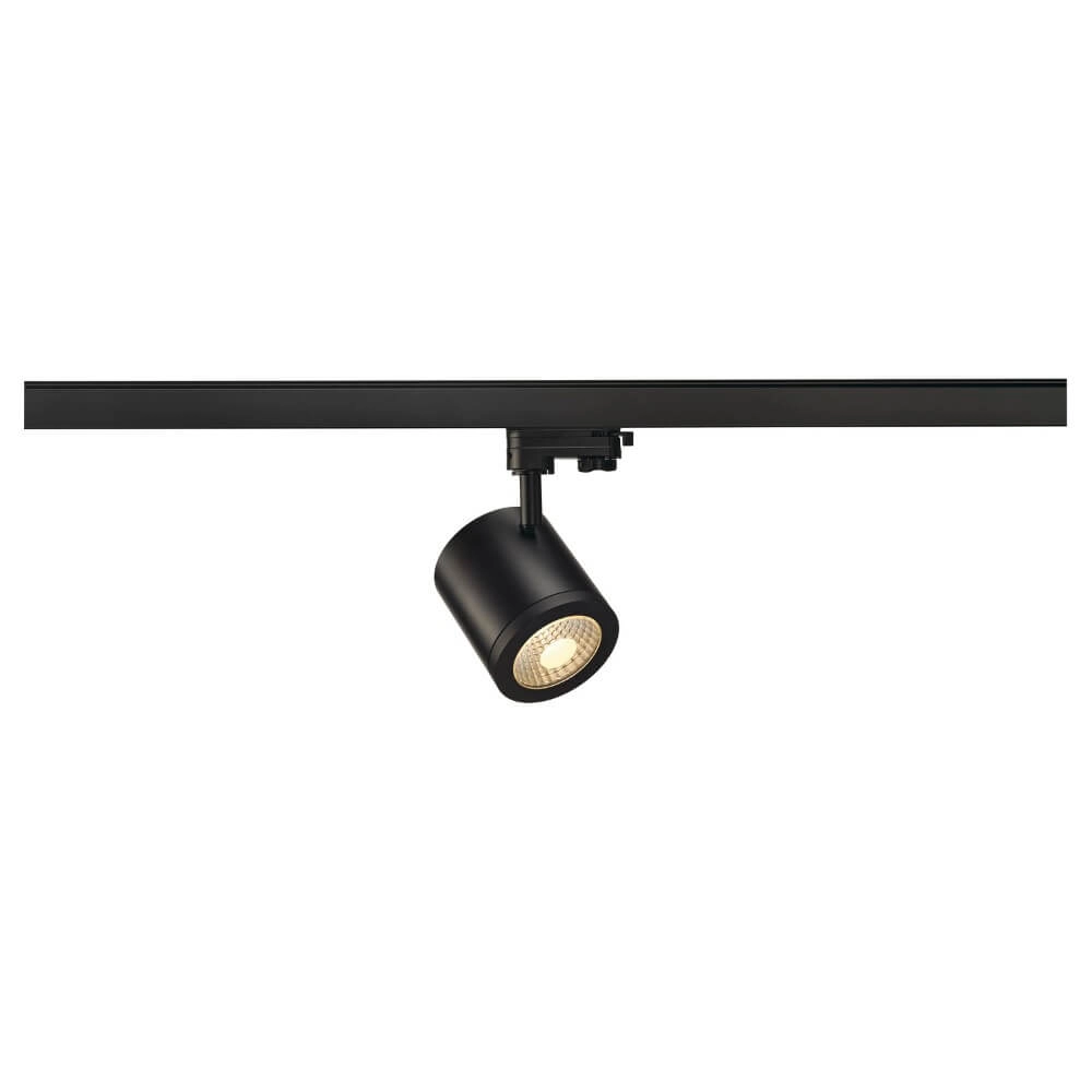 LED-Schienenstrahler Enola 3-phasig - Schwarz - 3000K