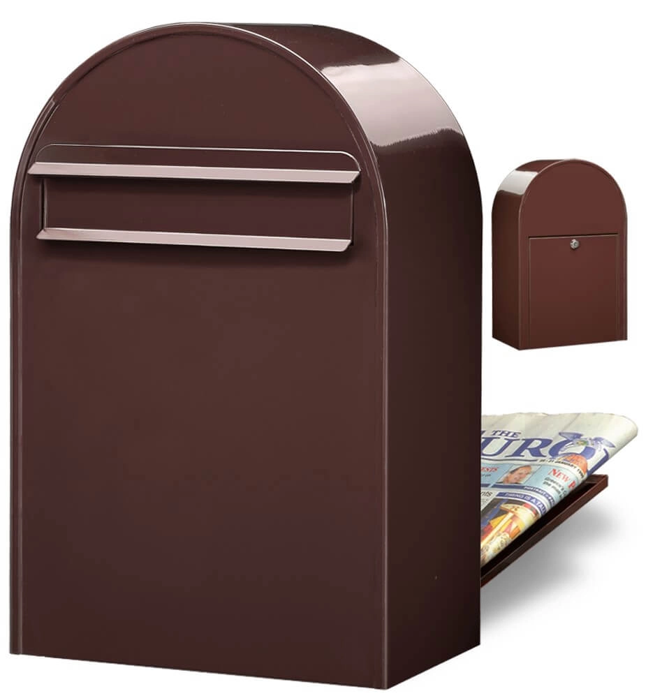 Briefkasten Classic B 8017 Dunkelbraun