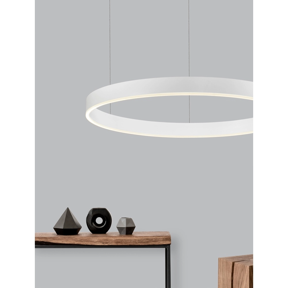 Pendelleuchte Motif weiß Ø 80cm 2700-6500K Lyora 5212017443618