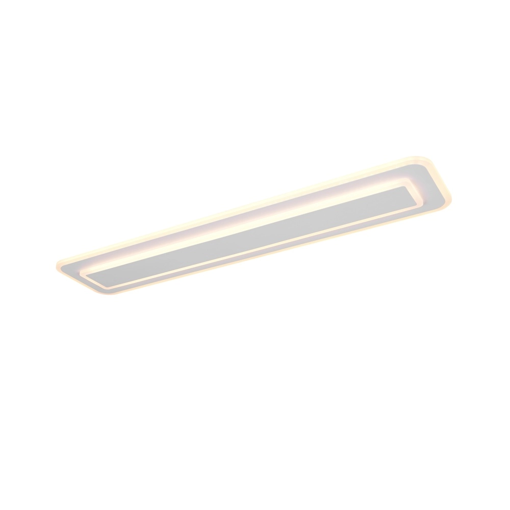 Moderne Deckenlampe Riva Weiß 90 cm Trio 4017807682953