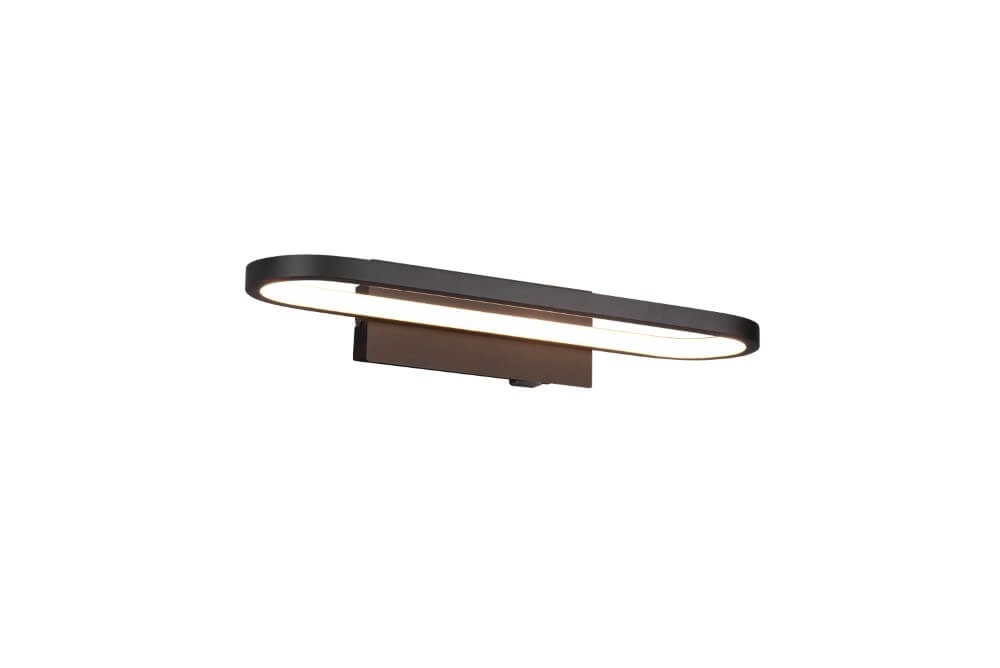 Wandlampe Gianni Mattschwarz