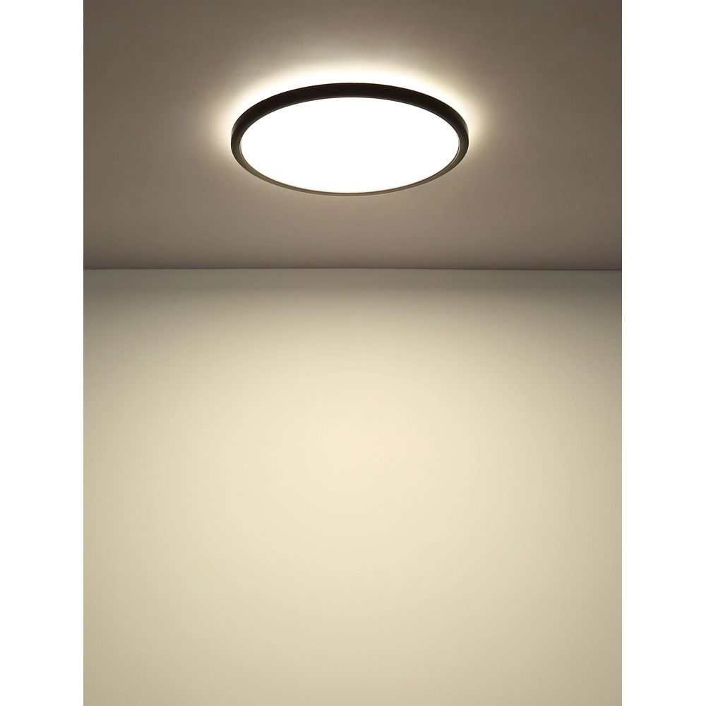 Deckenlicht Sapana Ø 29,4 cm schwarz Globo 9007371411405