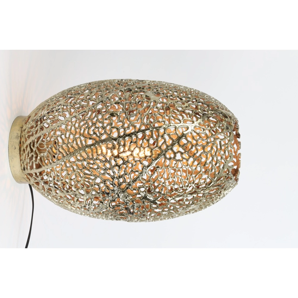 Design-Tischlampe Sinula Ø 33cm - Messingmatte Light & Living 8717807614522