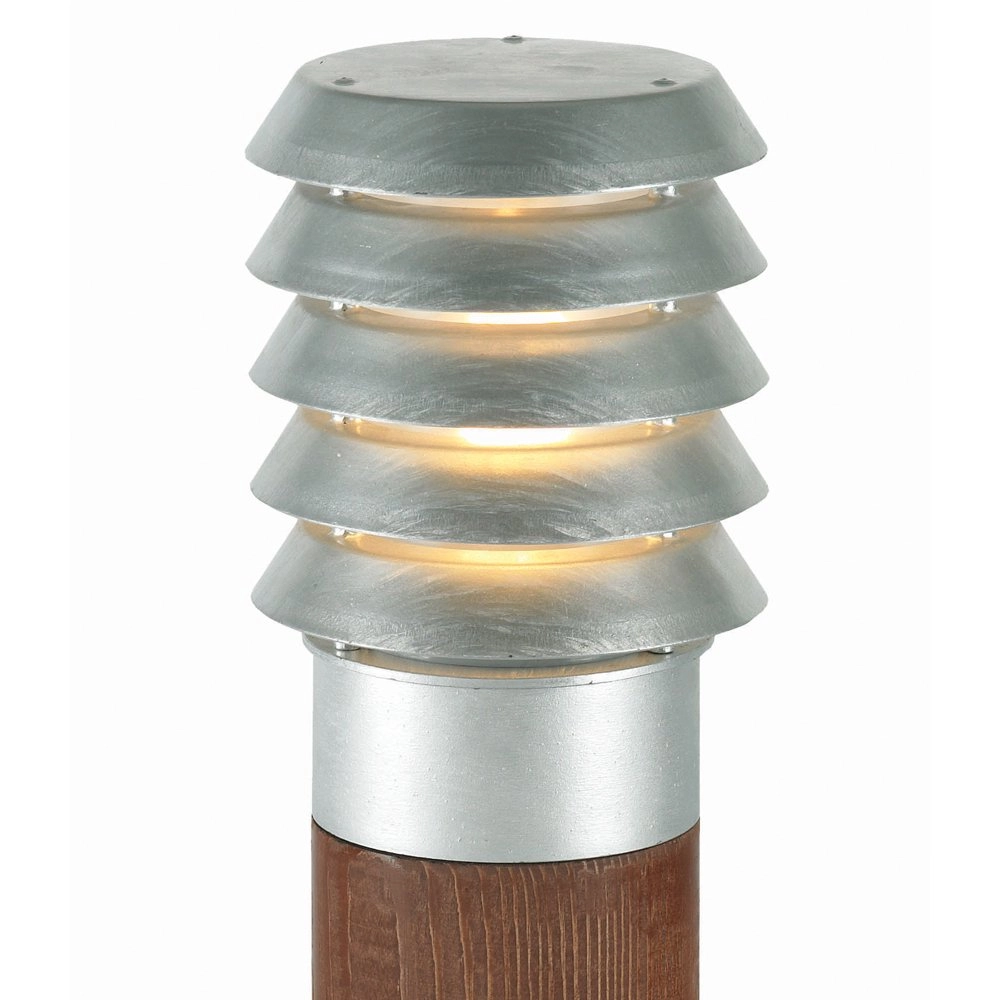 Terrassenlampe aus Zink Selhalm mit holz 49 cm Franssen 7042891450635