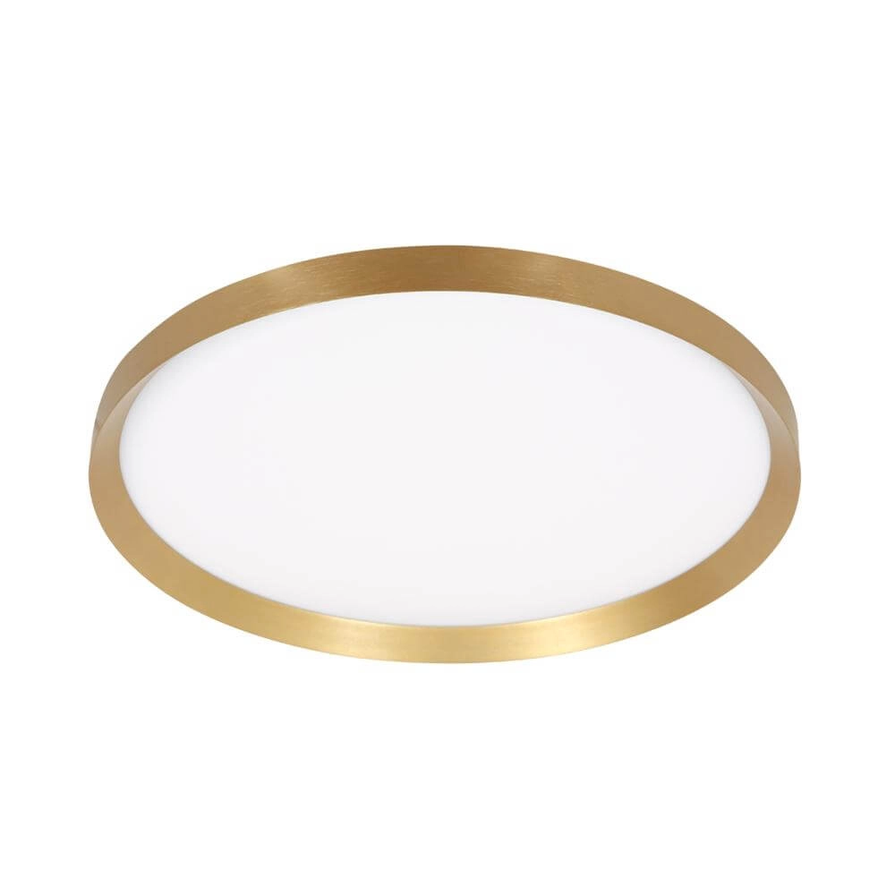 Schlanke Deckenleuchte Flady gold Ø 40cm Steinhauer 8712746171839
