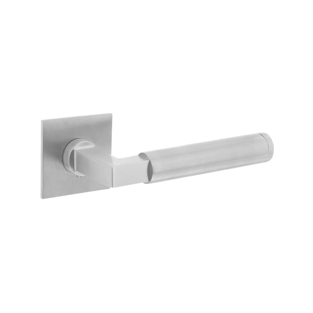 Türklinke Bau-Stil Quadratische Magnetrosette Edelstahl