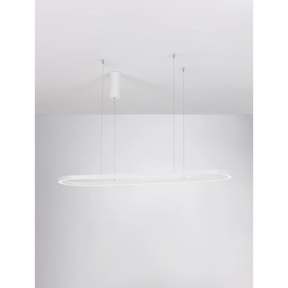 Ovale Pendelleuchte Cuppe weiß Lyora 5212017438508
