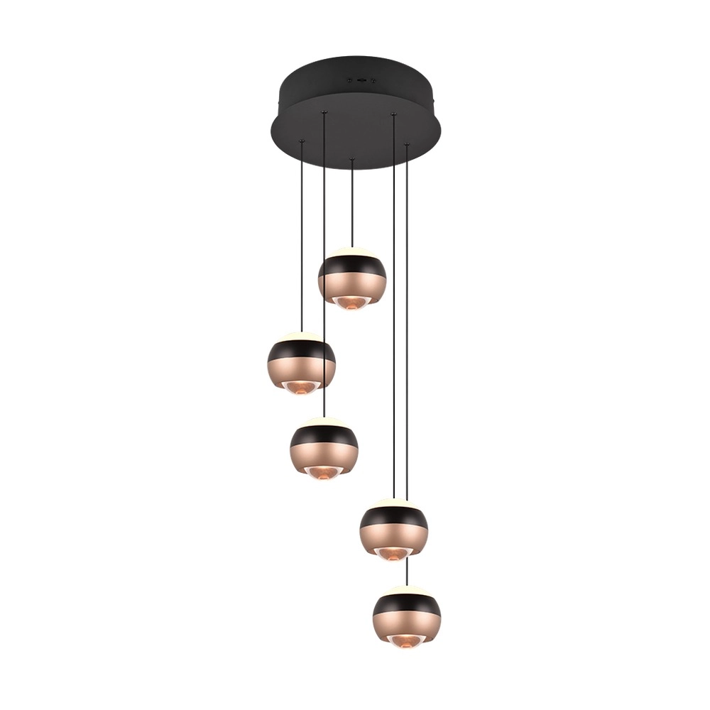 Design-Pendellampe Orbit 5-Leicht-Patrone