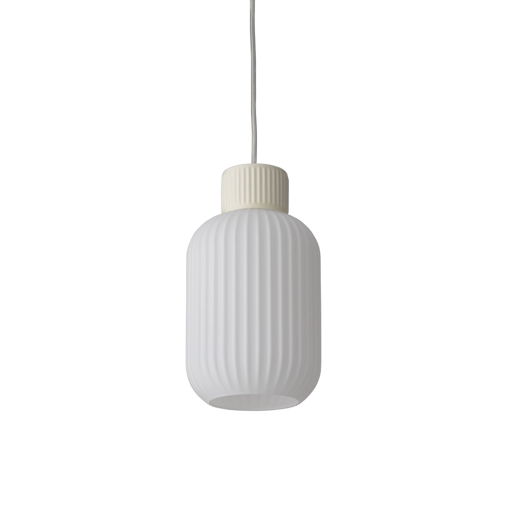 Pendellampe Aurora sandbraun Ø 14 cm Lyora 5903139119689
