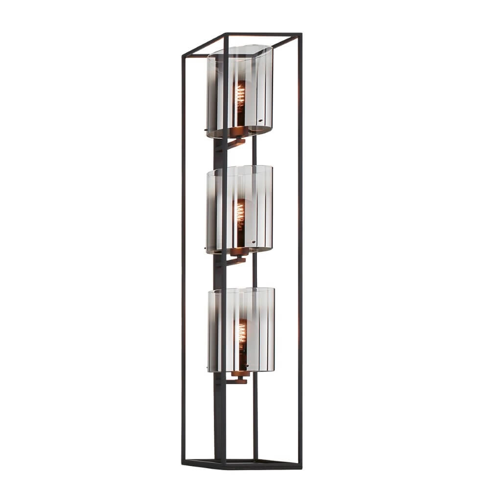 Stehlampe Samu Rauchglas Fischer & Honsel 4003694404198