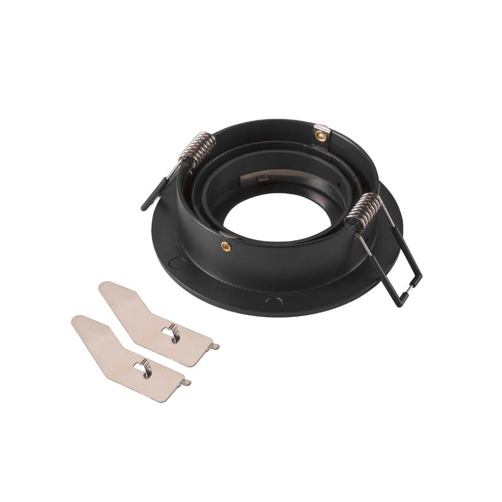 Montagering New Tria 75 rund schwarz - ohne Beschlag SLV 4024163276467