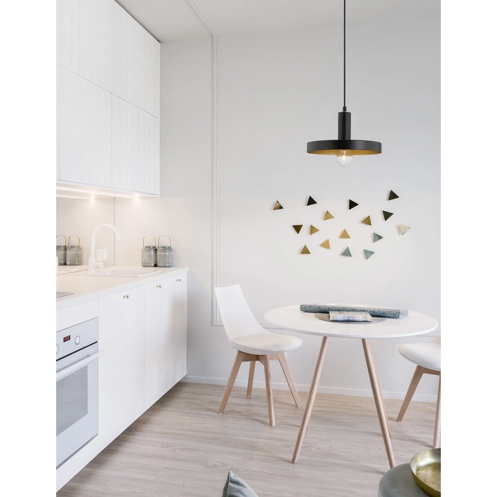 Design-Pendelleuchte Garni Single Schwarz Lyora 5212017420763