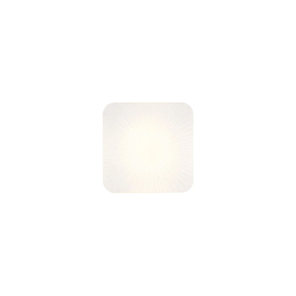 Quadratische Deckenlampe Mandria II Weiß Trio 4017807640335