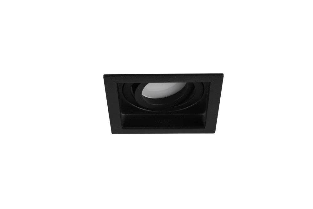 Strahler Kenai GU10 quadratisch schwarz Trio 4017807455977