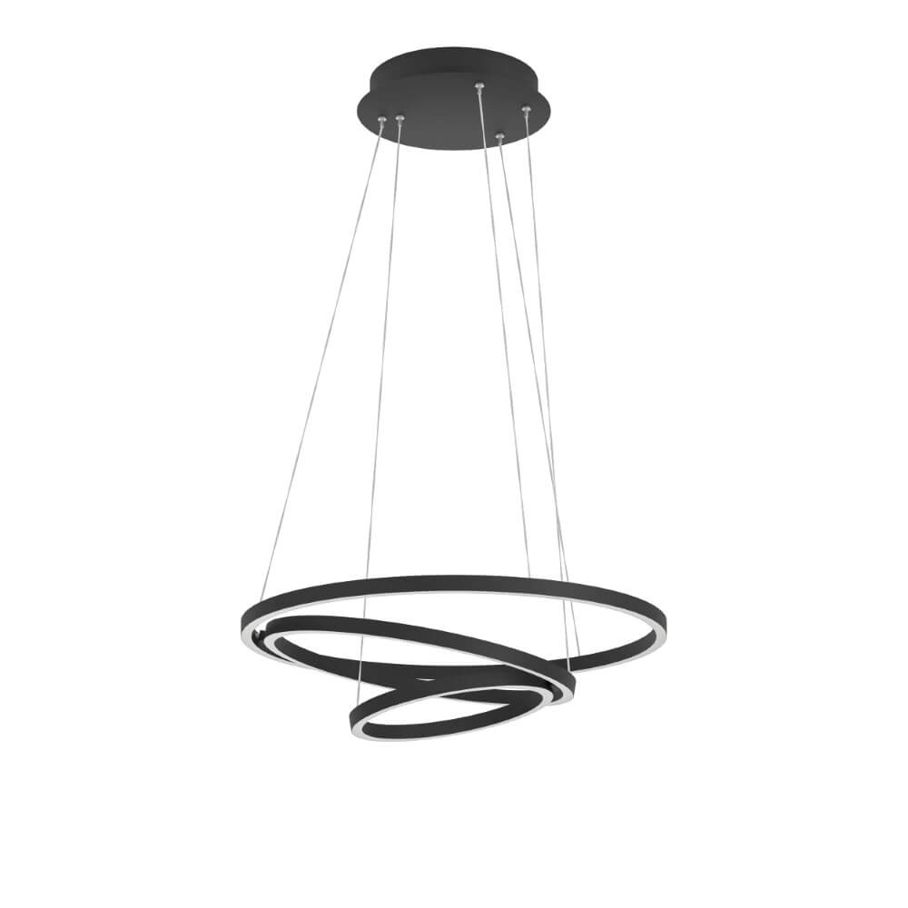Hängelampe Zigbee Lobinero-Z Schwarz Eglo 9008606244157