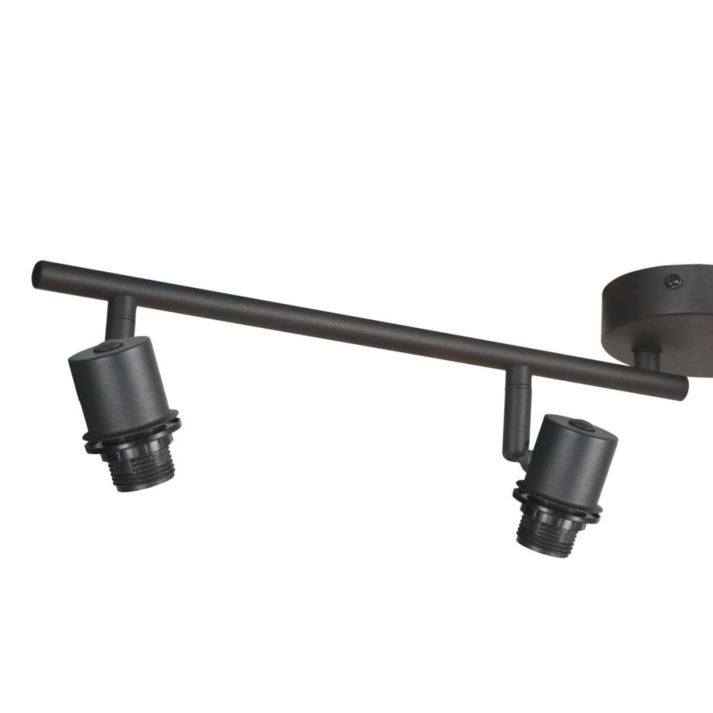 Deckenlampe 4-Licht Sumba mit Bambusschirmen Ø12 cm Steinhauer 8712746182842