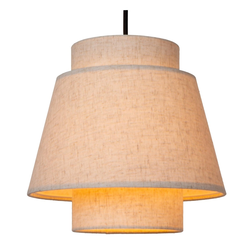 Pendellampe Tribute 3-Licht Rundcreme Lucide 5411212211941